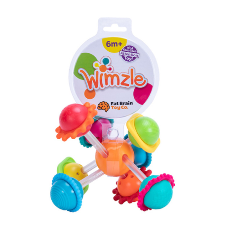 Wimzle ,   Jucarie senzoriala cu bile rotative multicolore - imagine 7